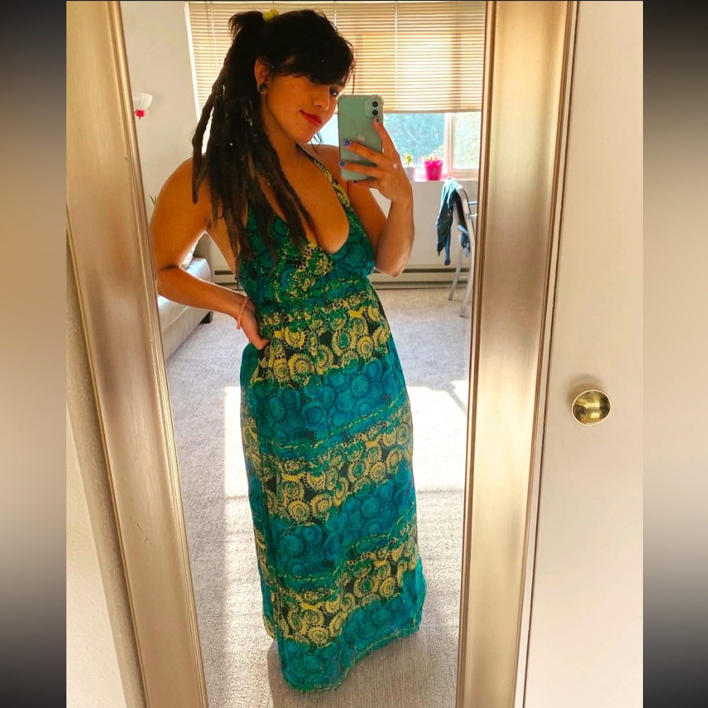Old Navy long dress (M)